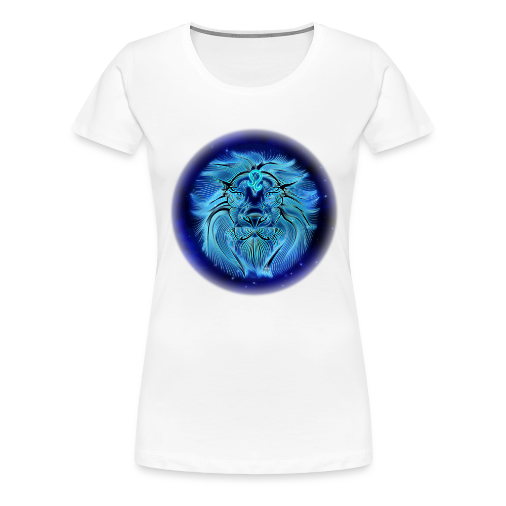 Women’s Stellar Leo Premium T-Shirt - white