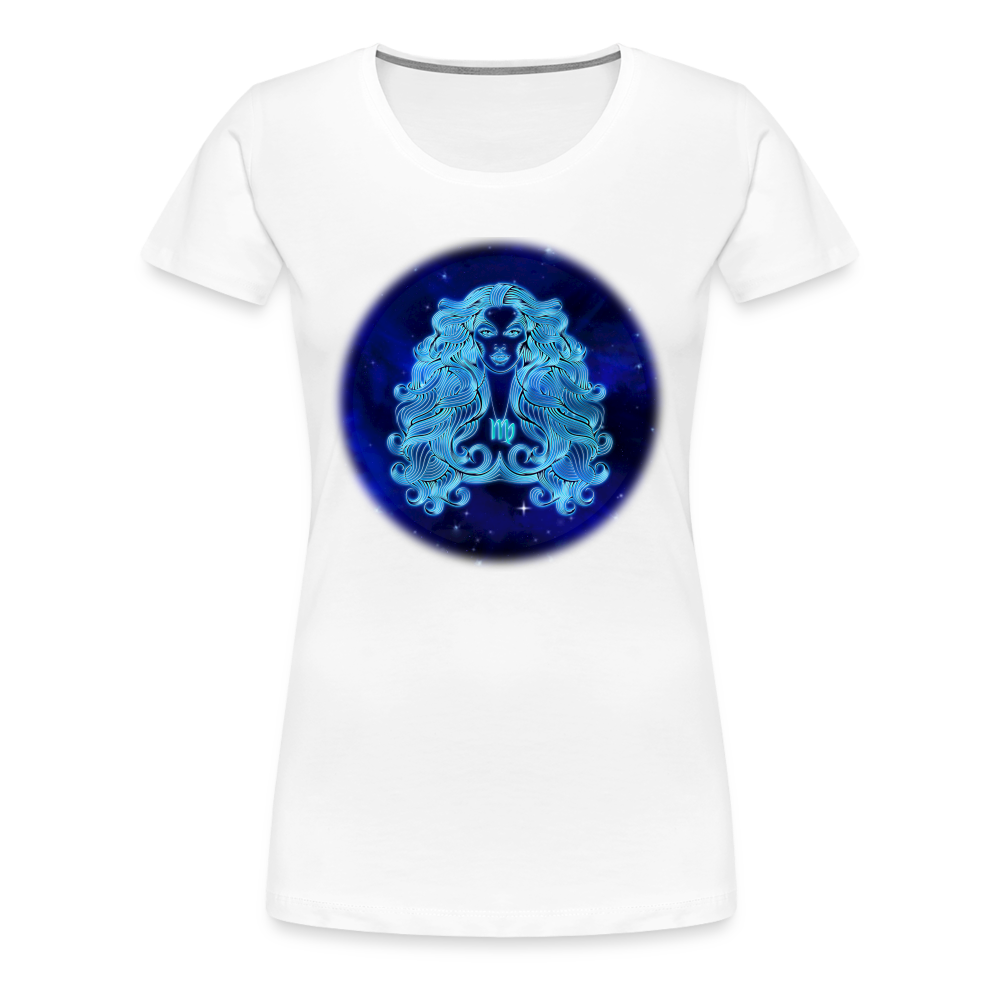 Women’s Stellar Virgo Premium T-Shirt - white