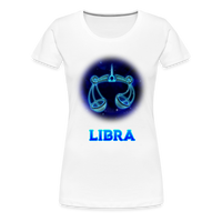 Thumbnail for Women’s Stellar Libra Premium T-Shirt - white