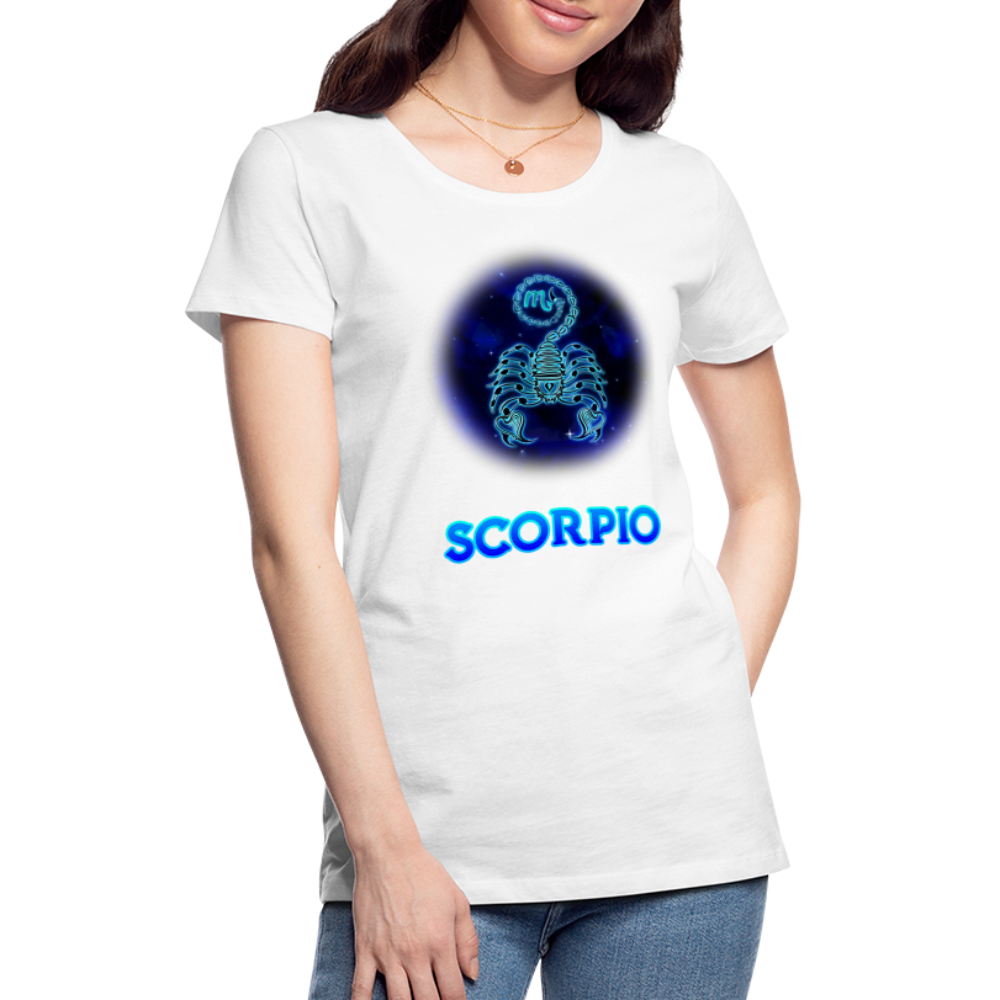 Women’s Stellar Scorpio Premium T-Shirt - white
