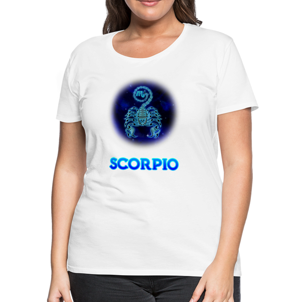 Women’s Stellar Scorpio Premium T-Shirt - white