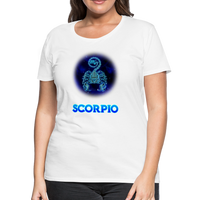 Thumbnail for Women’s Stellar Scorpio Premium T-Shirt - white