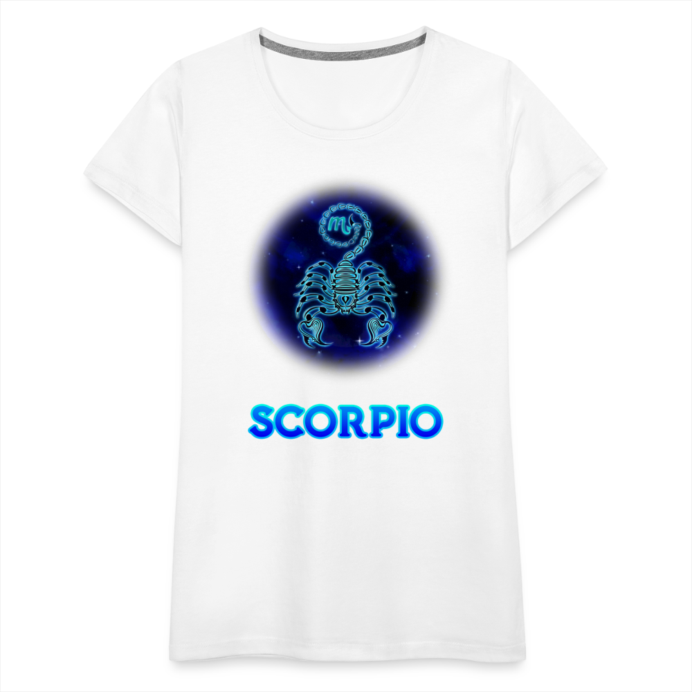 Women’s Stellar Scorpio Premium T-Shirt - white