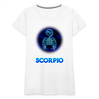 Thumbnail for Women’s Stellar Scorpio Premium T-Shirt - white