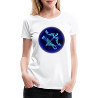 Thumbnail for Women’s Stellar Sagittarius Premium T-Shirt - white