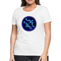 Thumbnail for Women’s Stellar Sagittarius Premium T-Shirt - white