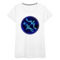 Thumbnail for Women’s Stellar Sagittarius Premium T-Shirt - white