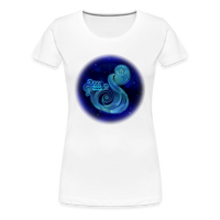 Thumbnail for Women’s Stellar Aquarius Premium T-Shirt - white