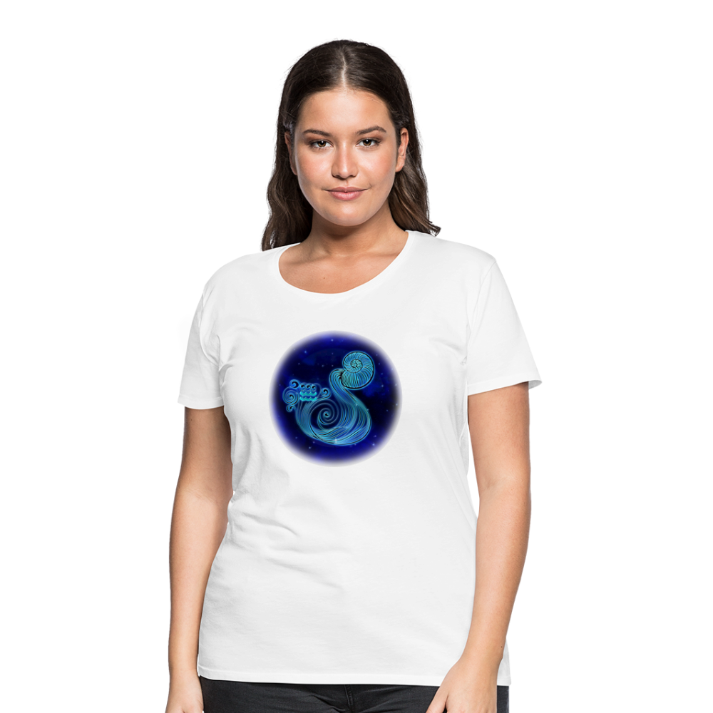 Women’s Stellar Aquarius Premium T-Shirt - white