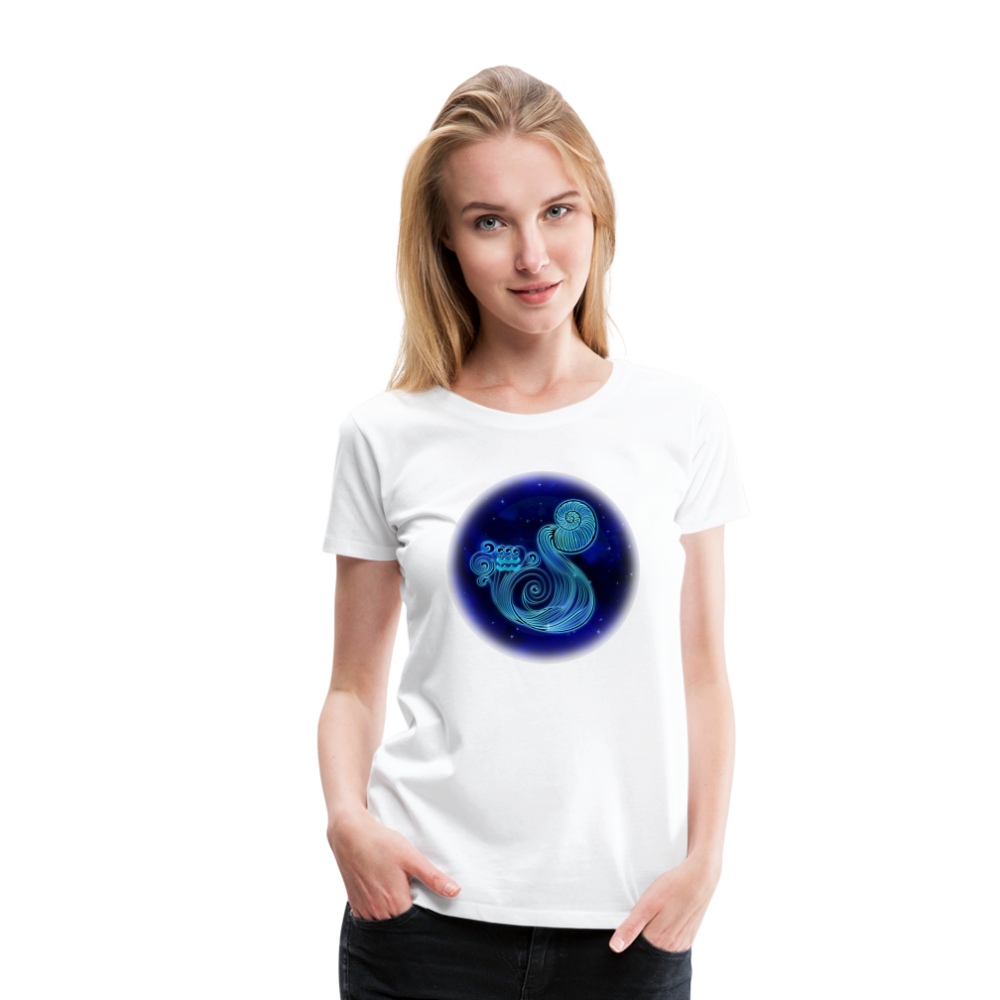 Women’s Stellar Aquarius Premium T-Shirt - white