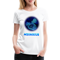Thumbnail for Women’s Stellar Aquarius Premium T-Shirt - white