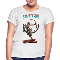 Thumbnail for Women's Astral Sagittarius Relaxed Fit T-Shirt - white