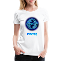 Thumbnail for Women’s Stellar Pisces Premium T-Shirt - white