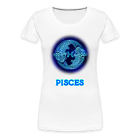 Thumbnail for Women’s Stellar Pisces Premium T-Shirt - white