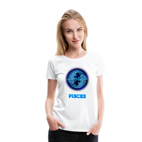 Thumbnail for Women’s Stellar Pisces Premium T-Shirt - white