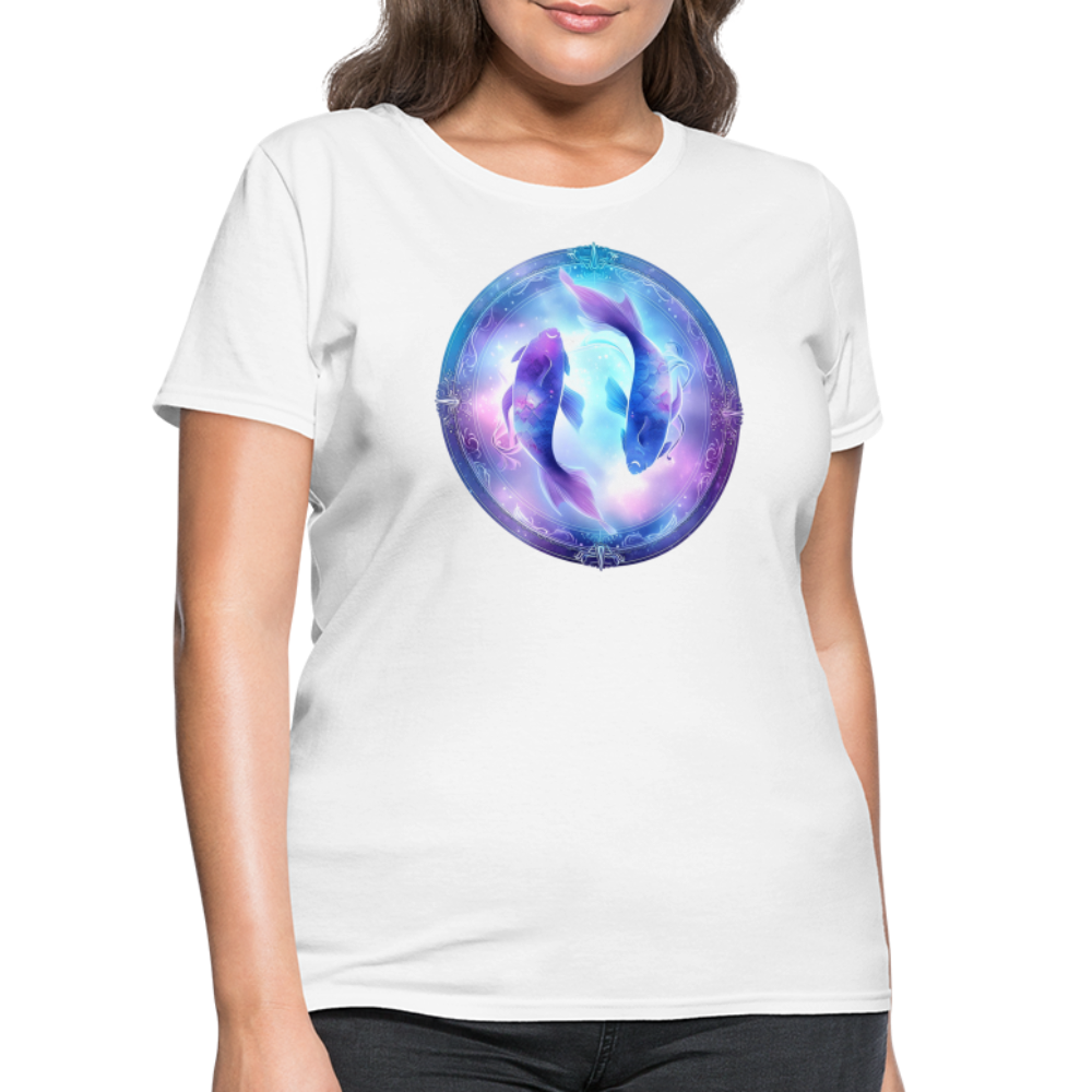 Women's Classic Pisces T-Shirt - white