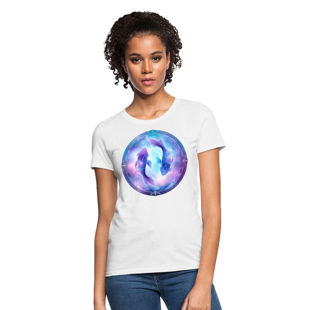 Women's Classic Pisces T-Shirt - white