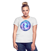 Thumbnail for Women's Classic Pisces Relaxed Fit T-Shirt - white