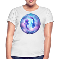 Thumbnail for Women's Classic Pisces Relaxed Fit T-Shirt - white