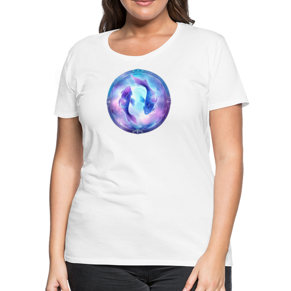 Women’s Classic Pisces Premium T-Shirt - white