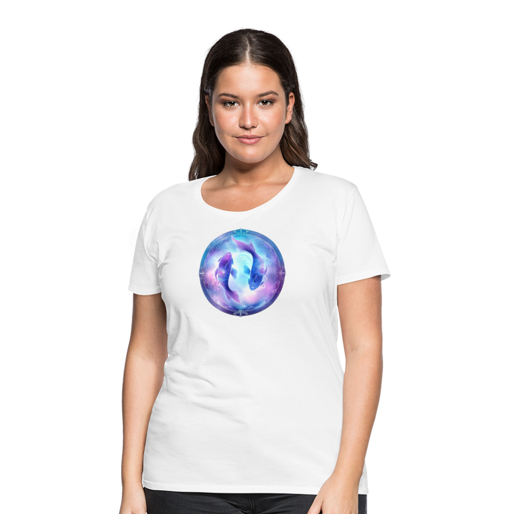 Women’s Classic Pisces Premium T-Shirt - white