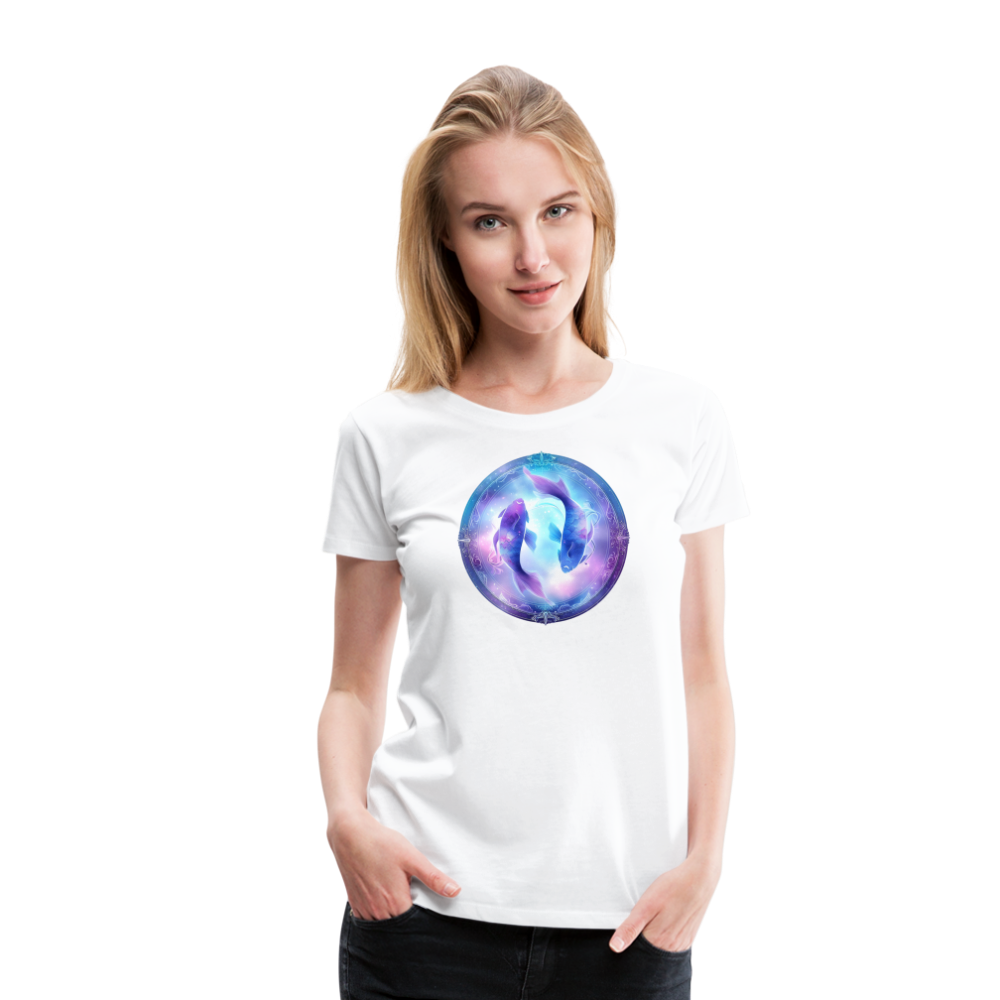 Women’s Classic Pisces Premium T-Shirt - white