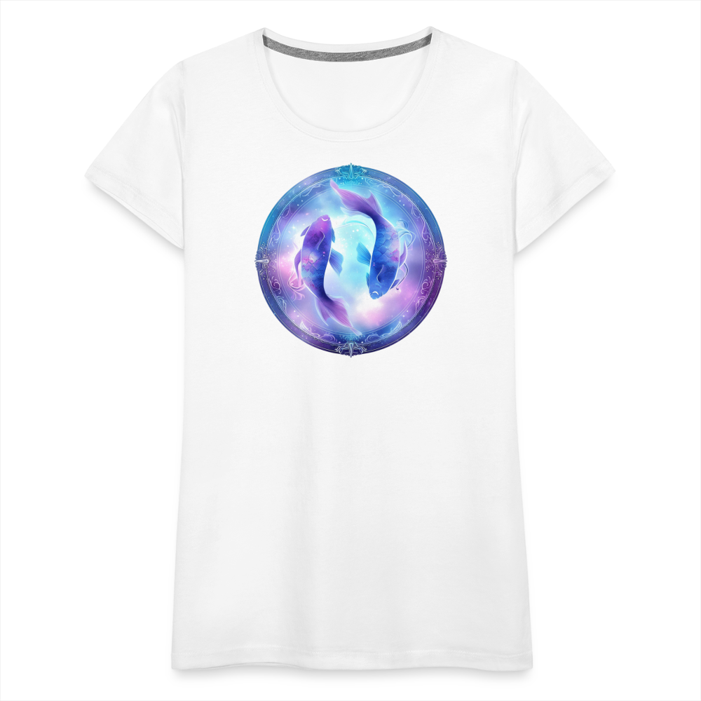 Women’s Classic Pisces Premium T-Shirt - white