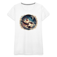 Thumbnail for Women’s Mythical Scorpio Premium T-Shirt - white