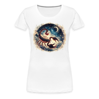 Thumbnail for Women’s Mythical Scorpio Premium T-Shirt - white