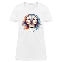 Thumbnail for Women's Mythical Gemini T-Shirt - white