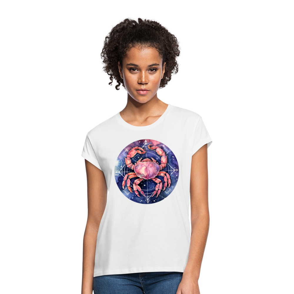 Women's Mythical Cancer Relaxed Fit T-Shirt - white