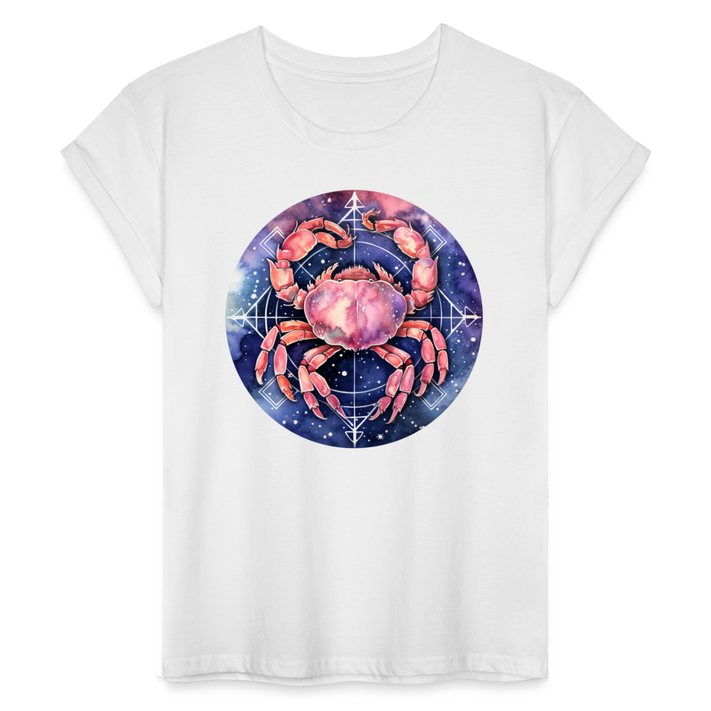 Women's Mythical Cancer Relaxed Fit T-Shirt - white