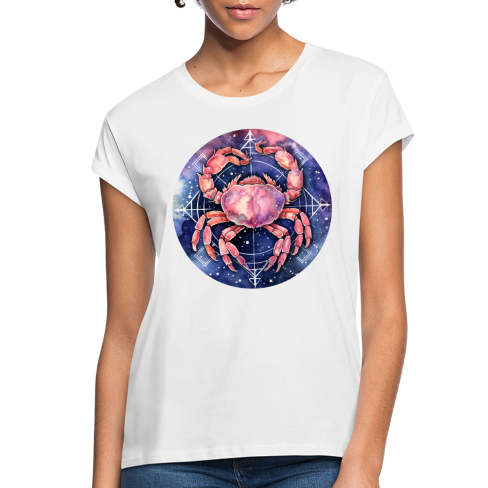 Women's Mythical Cancer Relaxed Fit T-Shirt - white