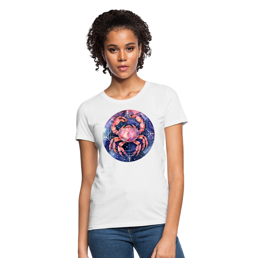 Women's Mythical Cancer T-Shirt - white