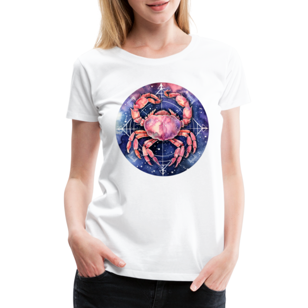 Women’s Mythical Cancer Premium T-Shirt - white