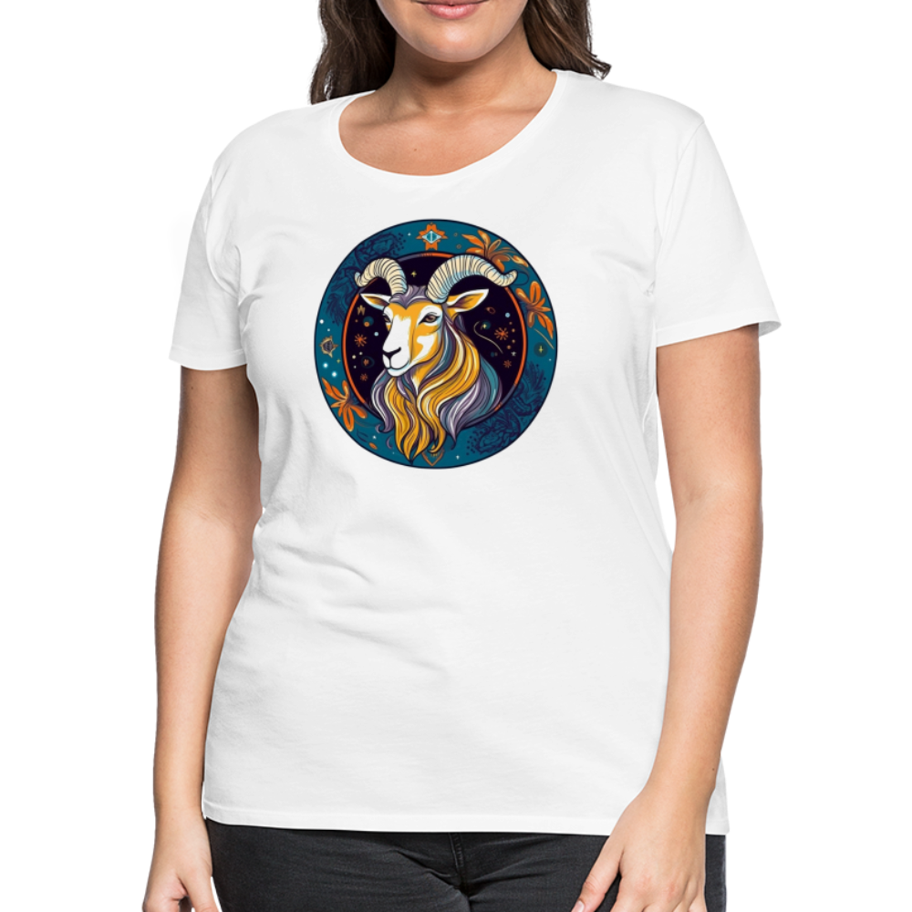 Women’s Mythical Capricorn Premium T-Shirt - white