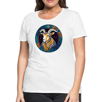 Thumbnail for Women’s Mythical Capricorn Premium T-Shirt - white