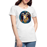 Thumbnail for Women’s Mythical Capricorn Premium T-Shirt - white