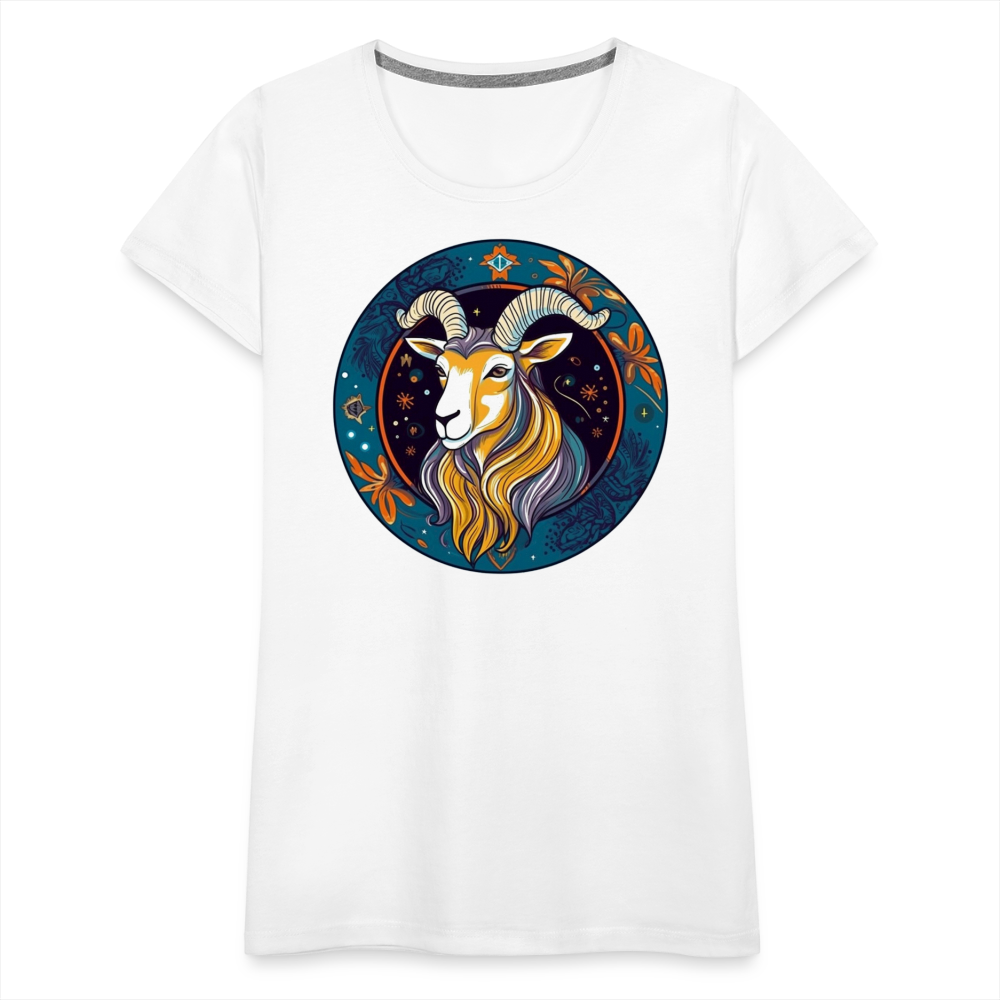 Women’s Mythical Capricorn Premium T-Shirt - white