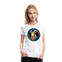 Thumbnail for Women’s Mythical Capricorn Premium T-Shirt - white