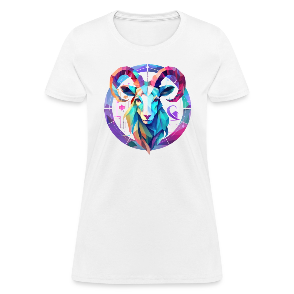 Women's Mythical Aries T-Shirt - white