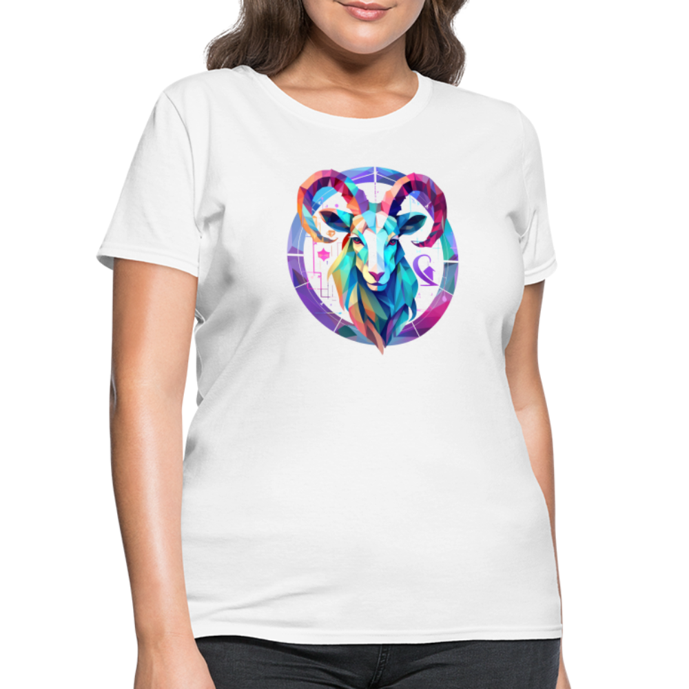 Women's Mythical Aries T-Shirt - white