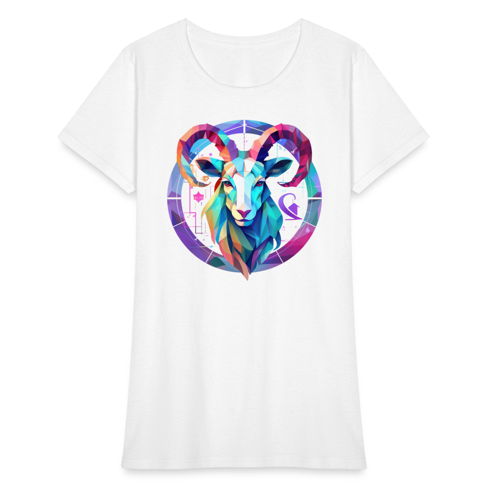 Women's Mythical Aries T-Shirt - white