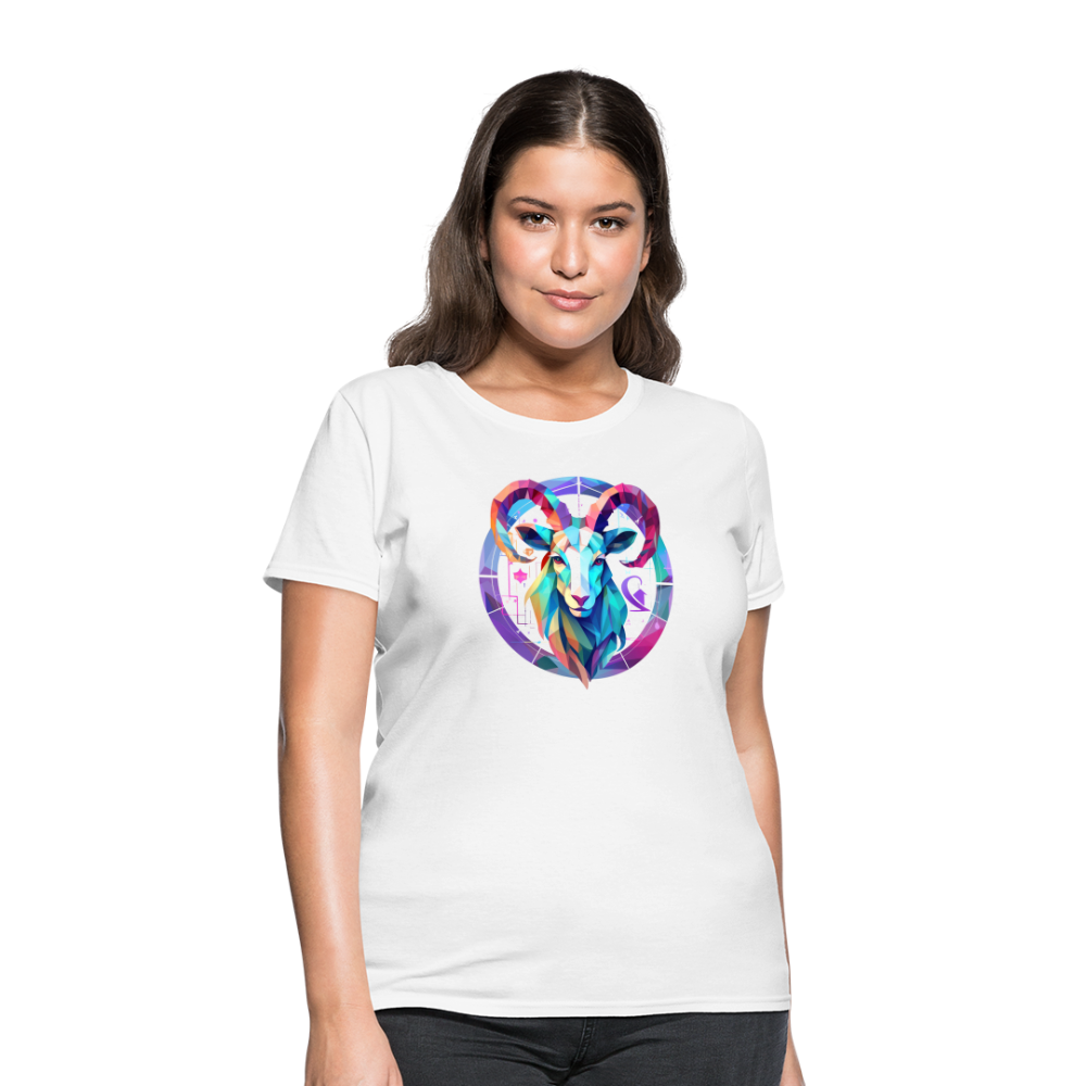 Women's Mythical Aries T-Shirt - white