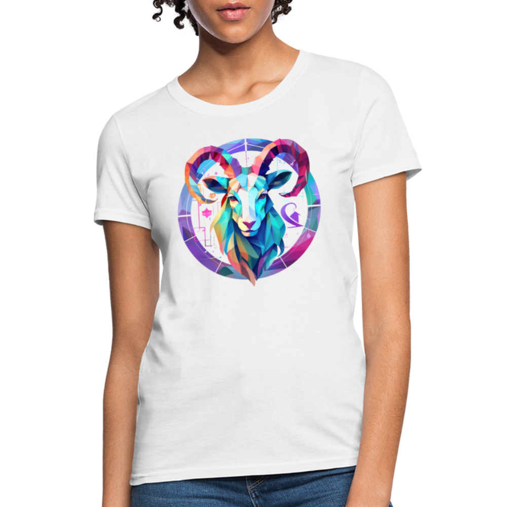 Women's Mythical Aries T-Shirt - white