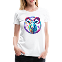 Thumbnail for Women’s Mythical Aries Premium T-Shirt - white