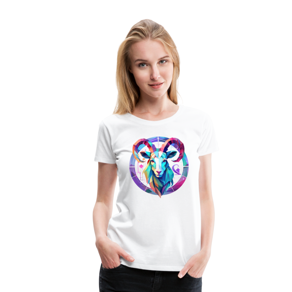 Women’s Mythical Aries Premium T-Shirt - white