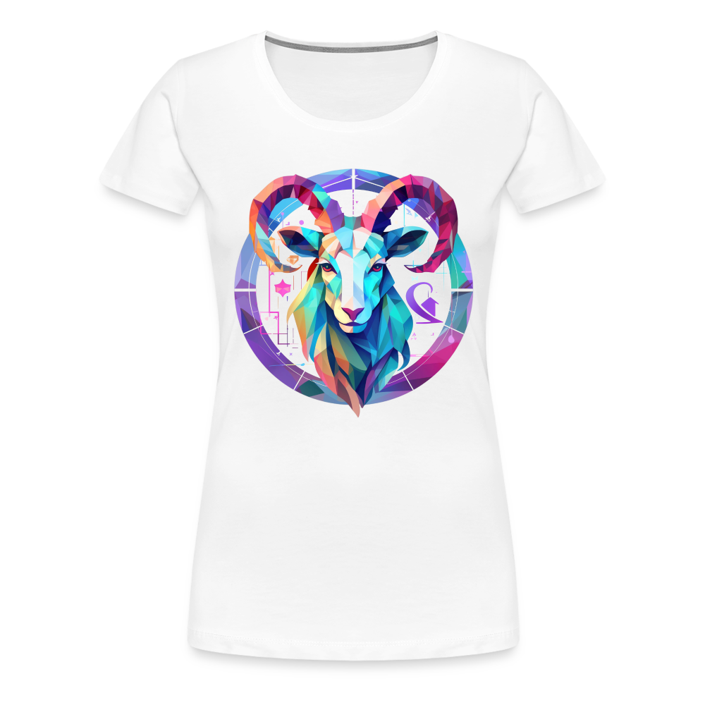 Women’s Mythical Aries Premium T-Shirt - white