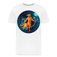 Thumbnail for Men's Mythical Sagittarius Premium T-Shirt - white