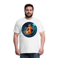 Thumbnail for Men's Mythical Sagittarius Premium T-Shirt - white